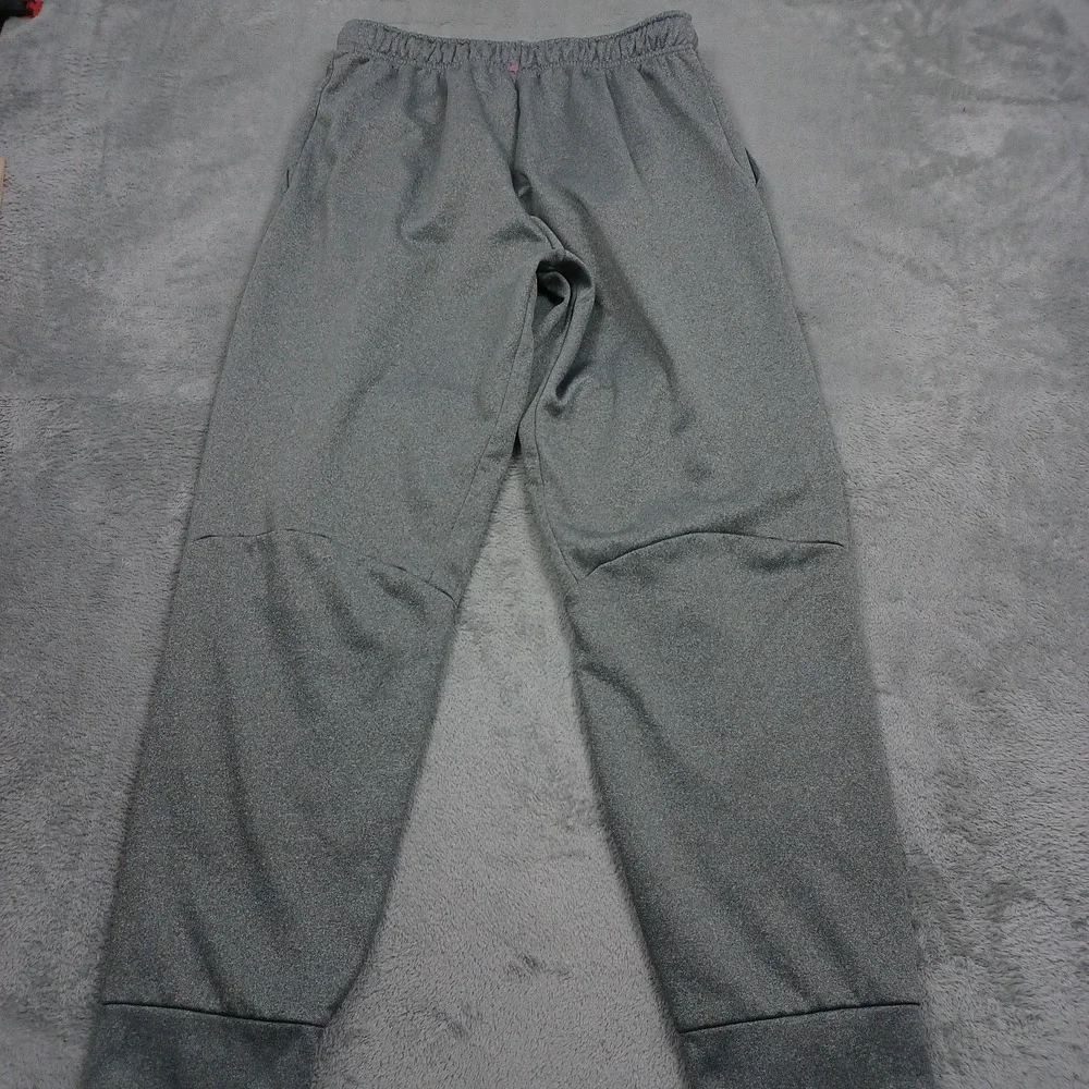 Nike Joggers Mens Large Gray Pockets Fleece Dri Fit Casual Drawstring